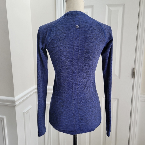 Lululemon Swiftly Tech Long‎ Sleeve Pullover Athletic Top Seamless - Picture 9 of 15